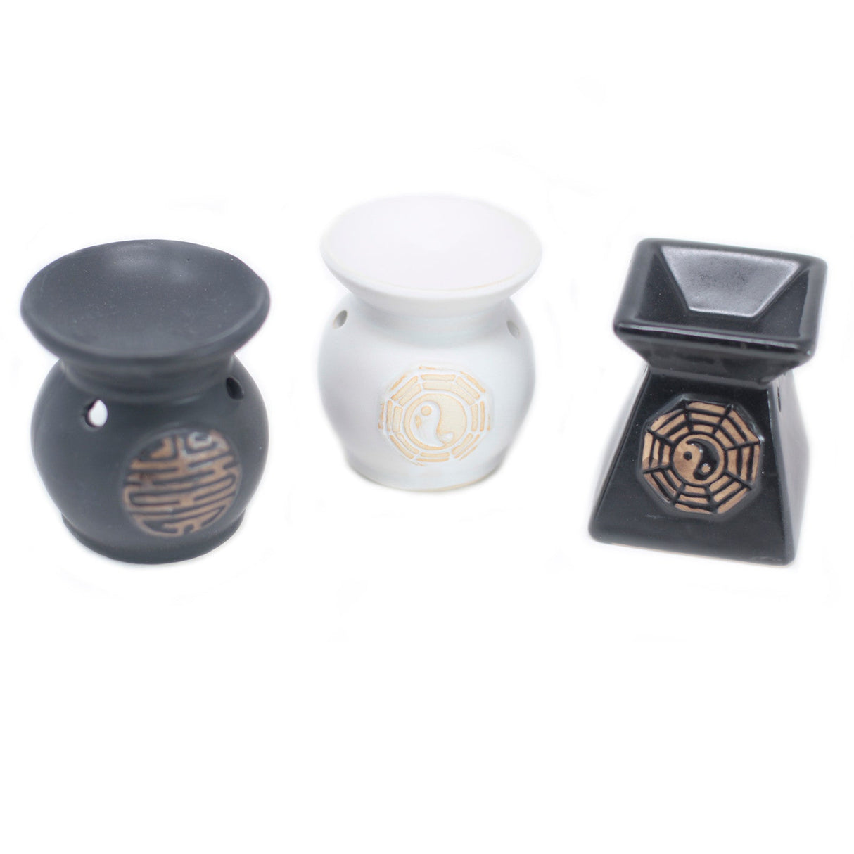 Yin Yang Oil Burner (aast) - SHAMTAM.COM