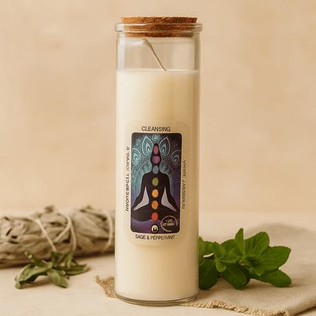 Cleansing Magic Spell Candle - SHAMTAM.COM