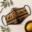 Cloth Face Mask, Adult African Tribal - SHAMTAM.COM