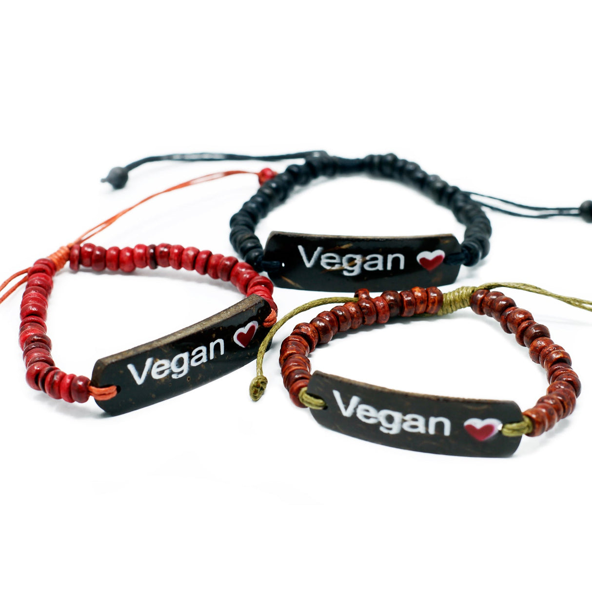 Coco Slogan Bracelets - Vegan - SHAMTAM.COM