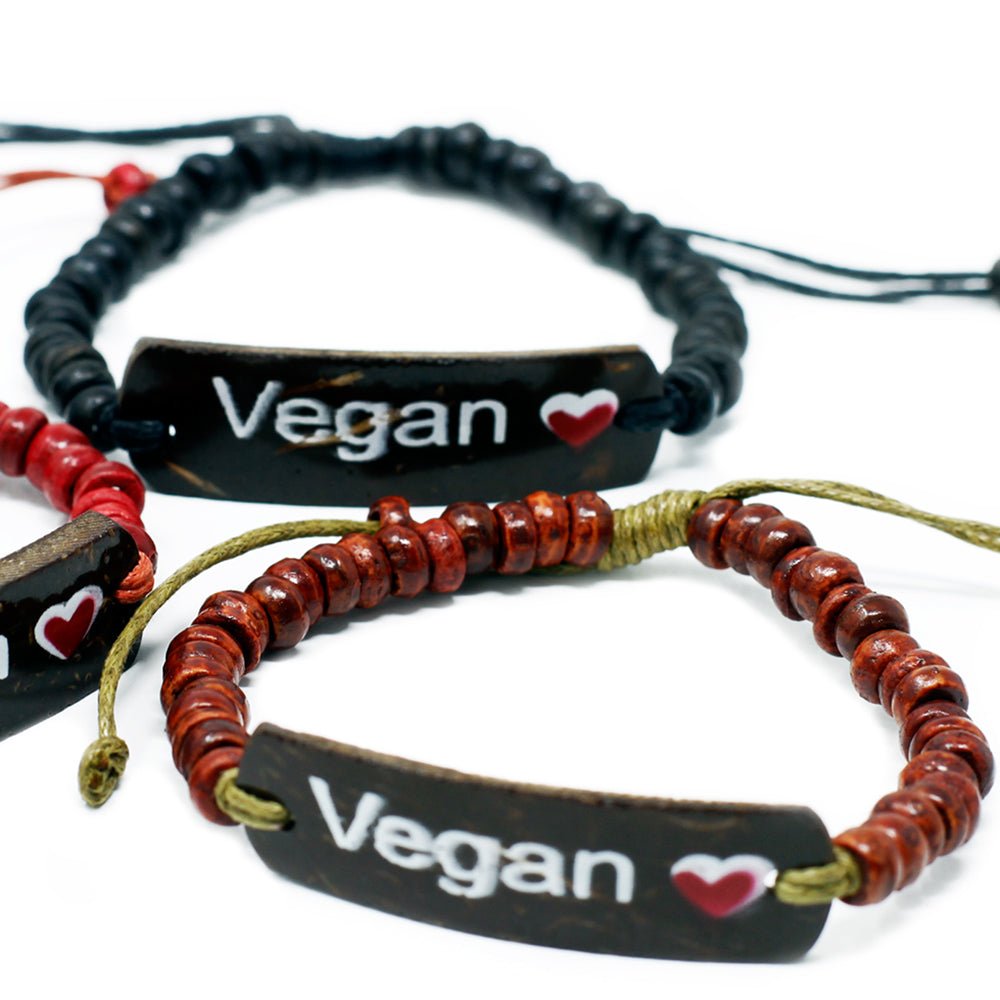 Coco Slogan Bracelets - Vegan - SHAMTAM.COM