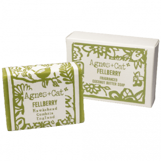 Coconut Butter Bar Soap Handmade 140g Fellberry - SHAMTAM.COM
