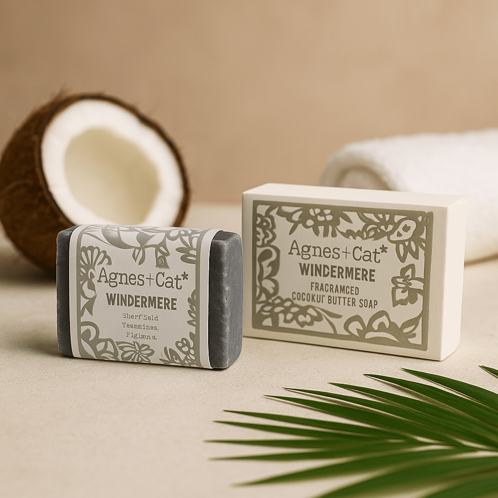 Coconut Butter Handmade Bar Soap 140g Windermere - SHAMTAM.COM