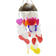 Wind Сhimes Coconut & Capiz - Big Hearts - 40cm - SHAMTAM.COM