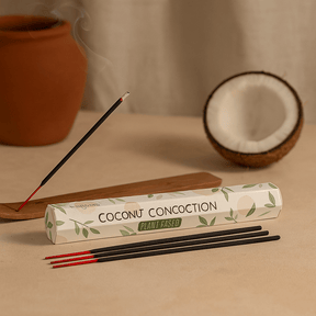 Coconut Incense Sticks Plant Based Stamford - SHAMTAM.COM
