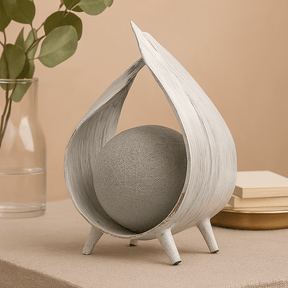 Coconut Leaf Lamp Whitewash Wrapover - SHAMTAM.COM