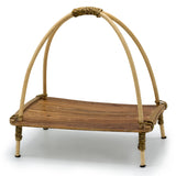 Coconut Leaf Tea Stand - Natural - SHAMTAM.COM