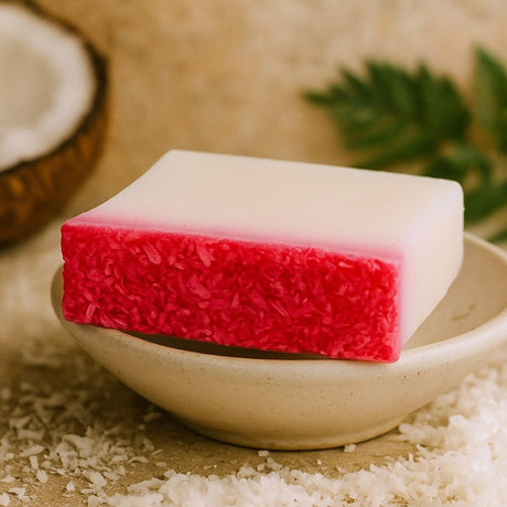 Coconut Soap Bar, 100g - SHAMTAM.COM