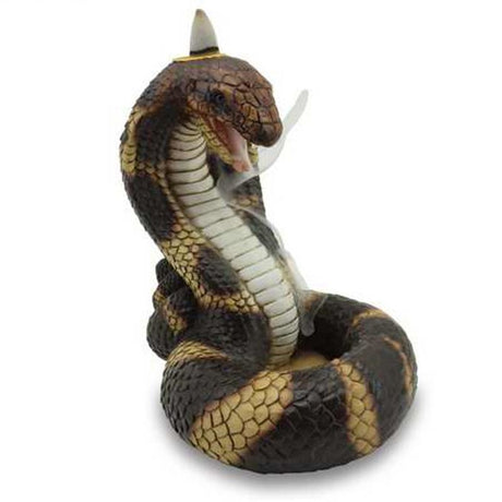 Coiled Cobra Snake Backflow Incense Burner - SHAMTAM.COM