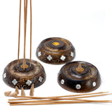 Cone & Stick Burner - Asst Design - Mango Wood - SHAMTAM.COM