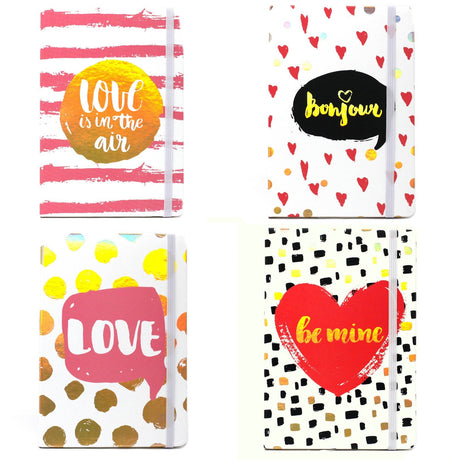 A5 Notebook - Assorted Designs - Funky Love - SHAMTAM.COM