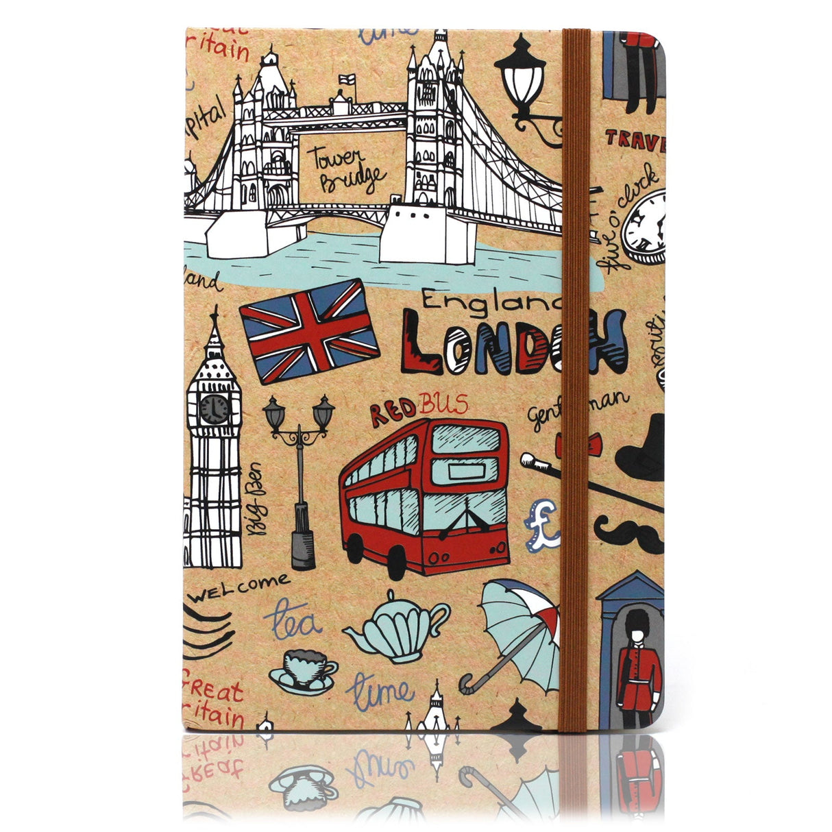 A5 Notebook - Assorted Designs - Travel - SHAMTAM.COM