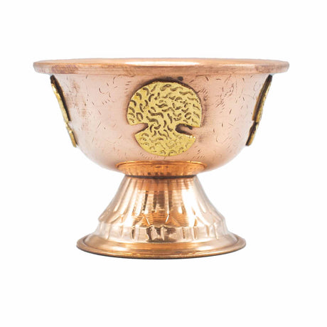 Ritual Chalice with Tree of Life Copper 12x9cm - SHAMTAM.COM