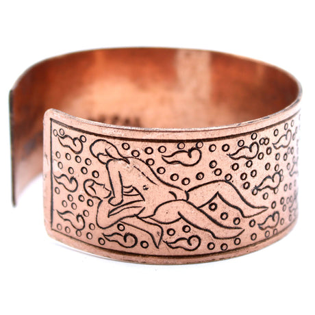 Copper Tibetan Bracelet - Kamasutra - SHAMTAM.COM