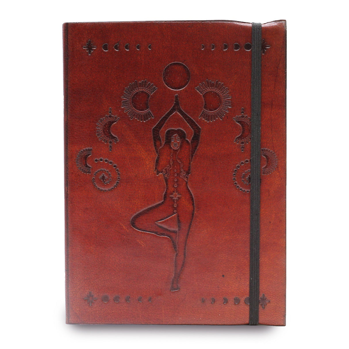 Cosmic Goddess Handmade Notebook - Small with strap - SHAMTAM.COM
