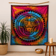Cotton Bedspread Double Hamsa Wall Hanging - SHAMTAM.COM