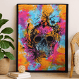 Cotton Bedspread Wall - Hanging 2 - Piece Day of the Dead - SHAMTAM.COM