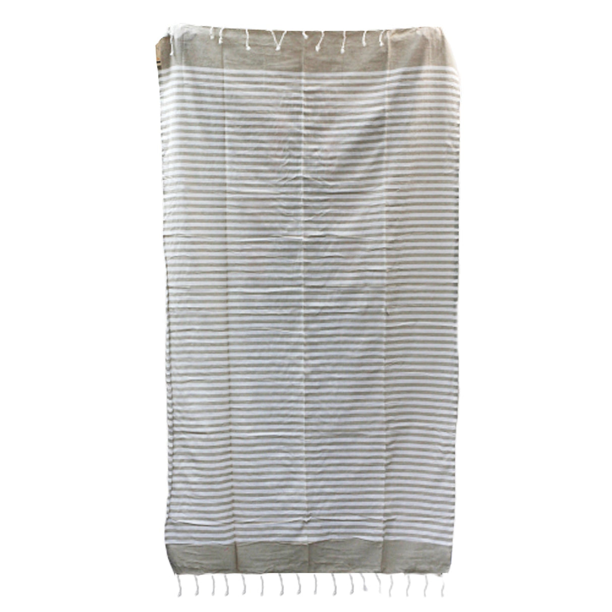 Cotton Pareo Throw - 100x180 cm - Warm Sand - SHAMTAM.COM