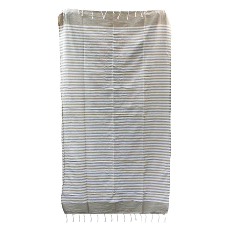 Cotton Pareo Throw - 100x180 cm - Warm Sand - SHAMTAM.COM