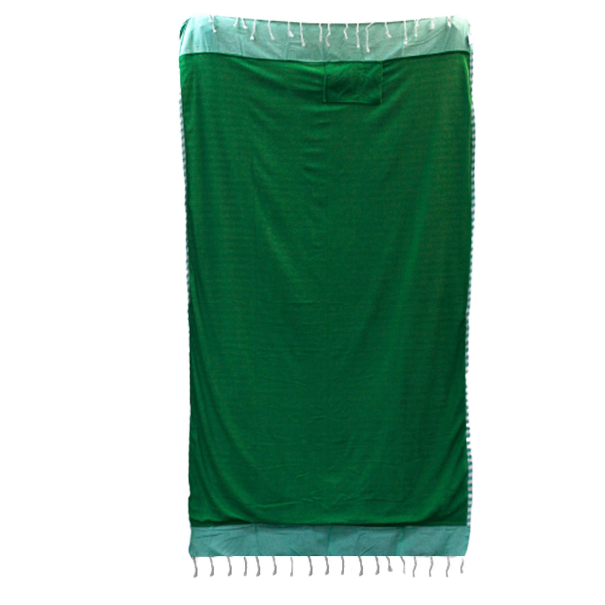 Cotton Pareo Towel - 100x180 cm - Picnic Green - SHAMTAM.COM