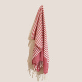 Pareo Throw - 100x180 cm - Cotton Hot Pink - SHAMTAM.COM