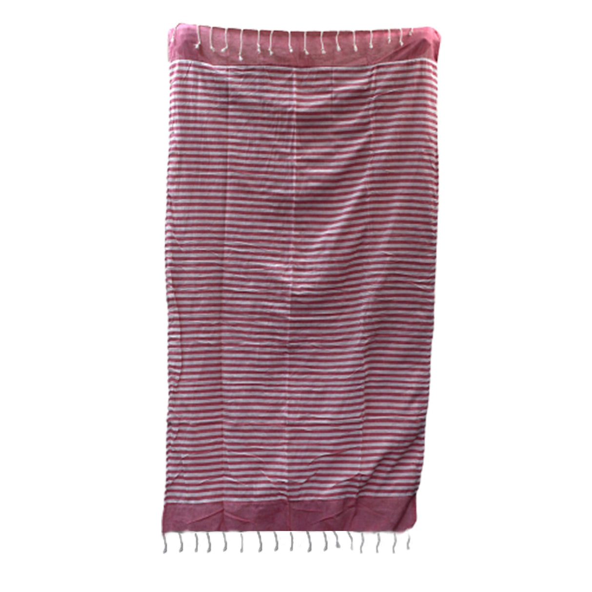 Pareo Throw - 100x180 cm - Cotton Hot Pink - SHAMTAM.COM