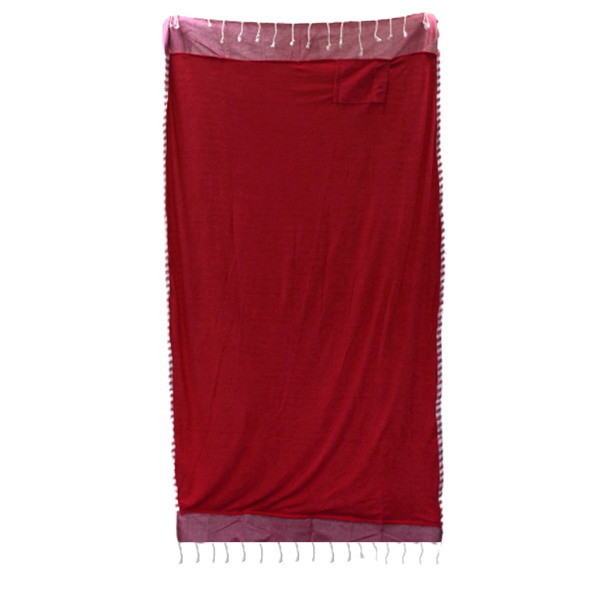 Cotton Pareo Towel - 100x180 cm - Hot Pink - SHAMTAM.COM