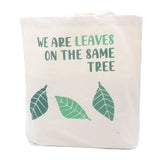 Cotton Tote Bag We Are Leaves Natural - SHAMTAM.COM