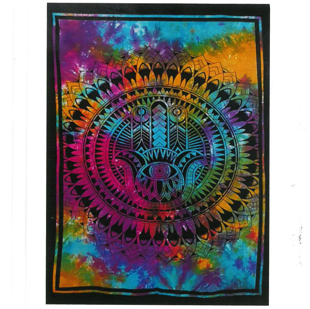 Cotton Wall Art - Hamsa Hand - SHAMTAM.COM