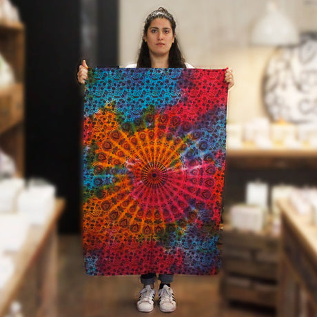 Cotton Wall Art - Round Mandala - SHAMTAM.COM