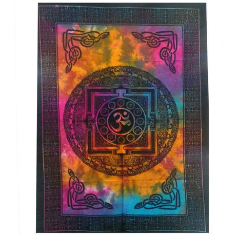 Cotton Wall Art - Sacred OM - SHAMTAM.COM