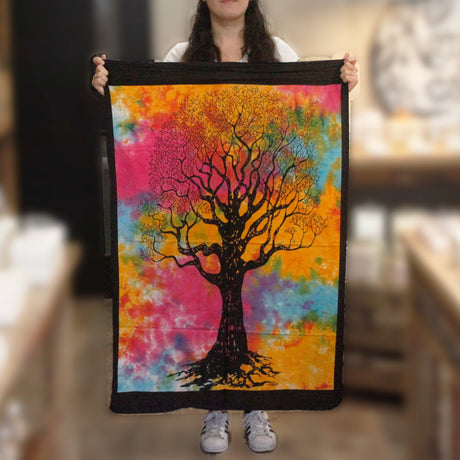 Cotton Wall Art - Tree of Strength - SHAMTAM.COM