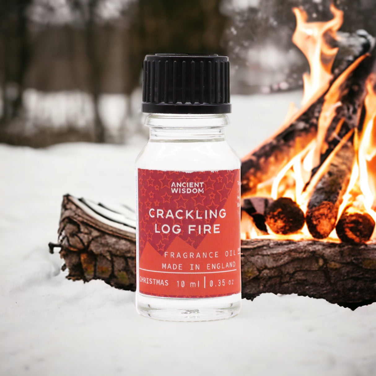 Fragrance Oil Crackling Log Fire 10ml - SHAMTAM.COM