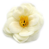 Craft Soap Flower - Camellia - Cream - SHAMTAM.COM