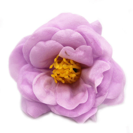 Craft Soap Flower - Camellia - Light Purple - SHAMTAM.COM