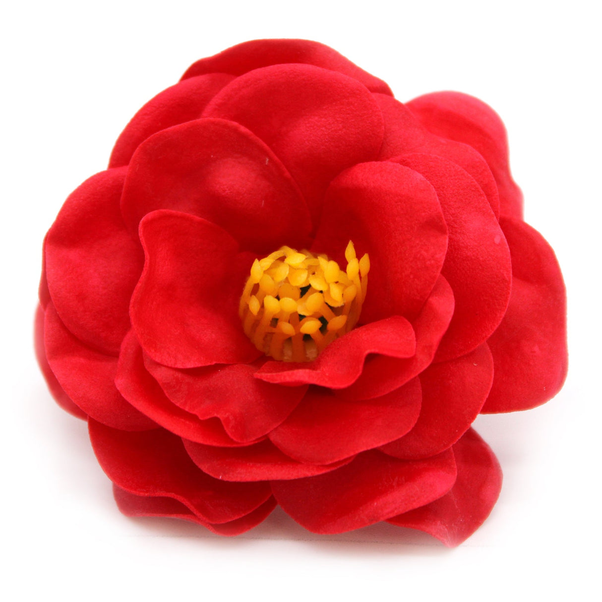 Craft Soap Flower - Camellia - Red - SHAMTAM.COM