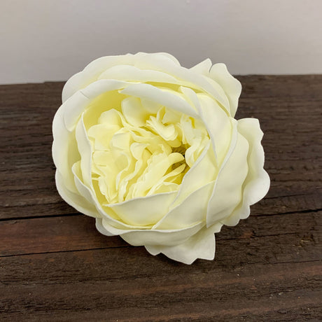 Craft Soap Flower - Ext Large Peony - Ivory - SHAMTAM.COM