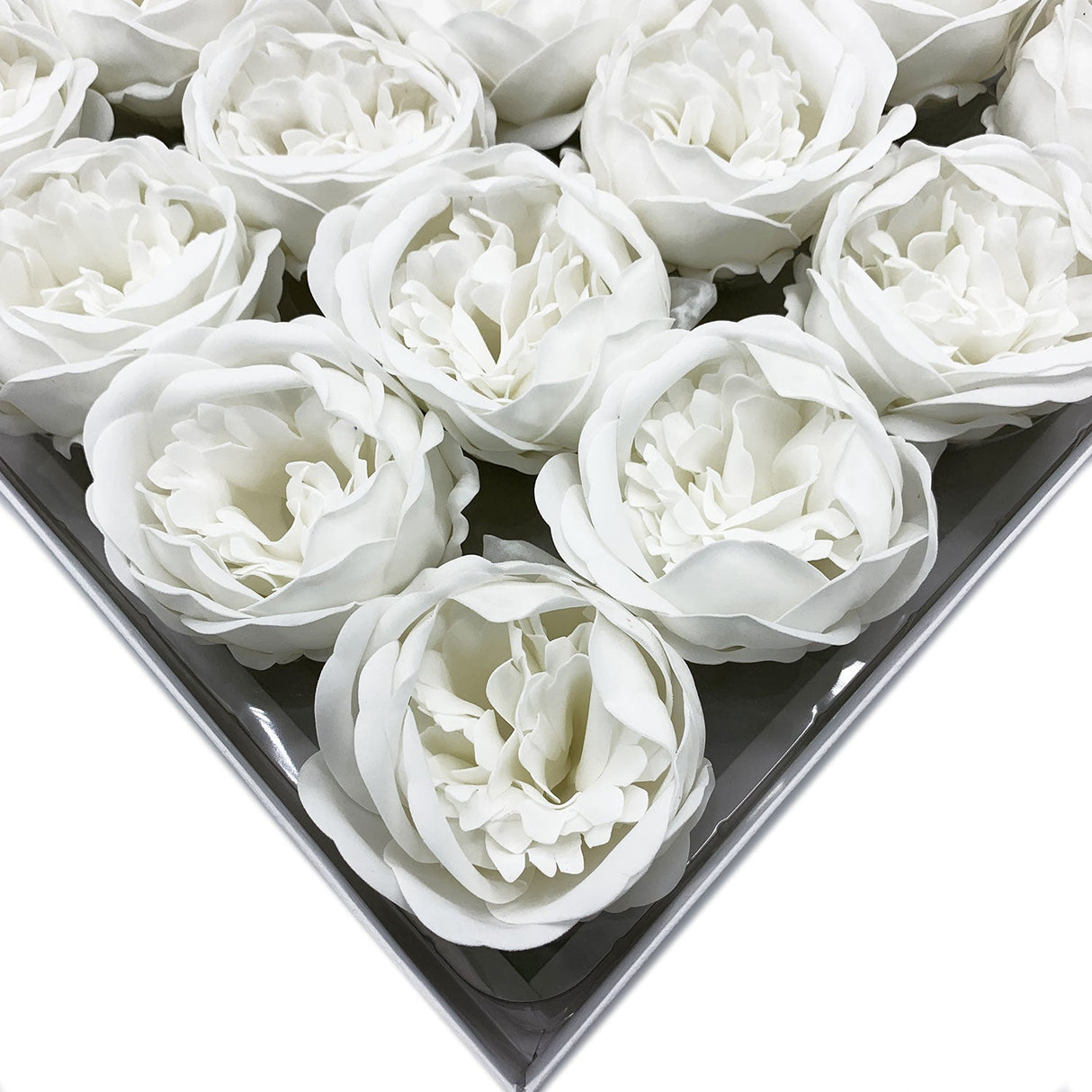 Craft Soap Flower - Ext Large Peony - White - SHAMTAM.COM