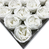 Craft Soap Flower - Ext Large Peony - White - SHAMTAM.COM