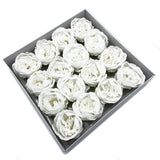 Craft Soap Flower - Ext Large Peony - White - SHAMTAM.COM