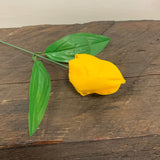 Craft Soap Flower - Med Tulip - Yellow - SHAMTAM.COM