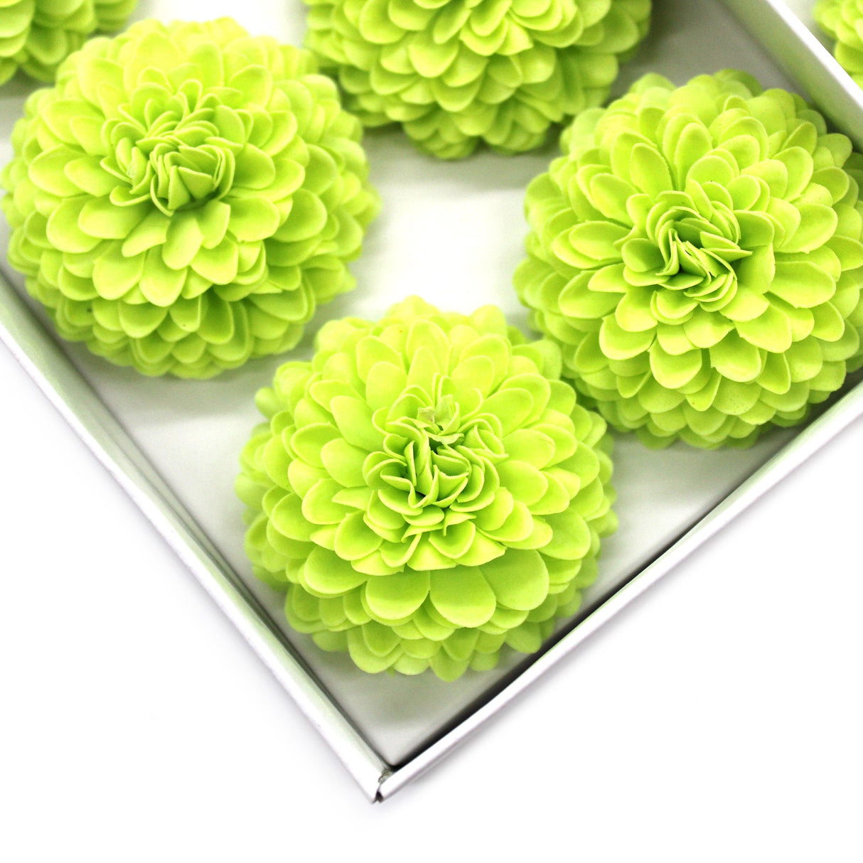 Craft Soap Flower - Small Chrysanthemum - Light Green - SHAMTAM.COM