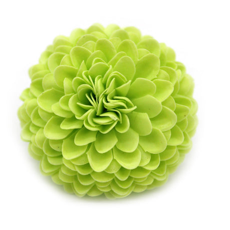 Craft Soap Flower - Small Chrysanthemum - Light Green - SHAMTAM.COM