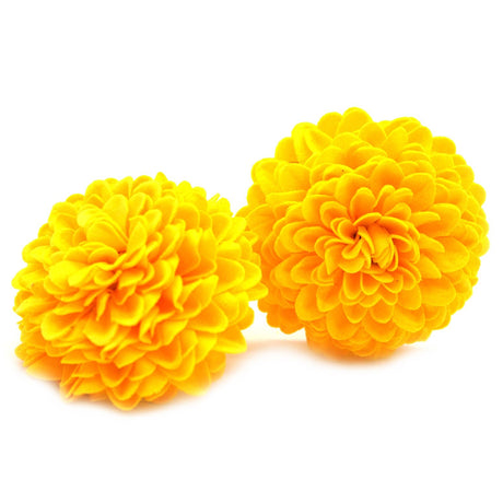 Craft Soap Flower - Small Chrysanthemum - Yellow - SHAMTAM.COM