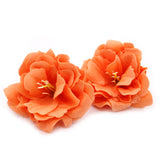 Craft Soap Flower - Small Peony - Orange - SHAMTAM.COM