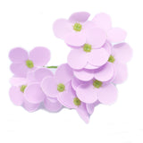 Craft Soap Flowers - Hyacinth Bean - Lavender - SHAMTAM.COM