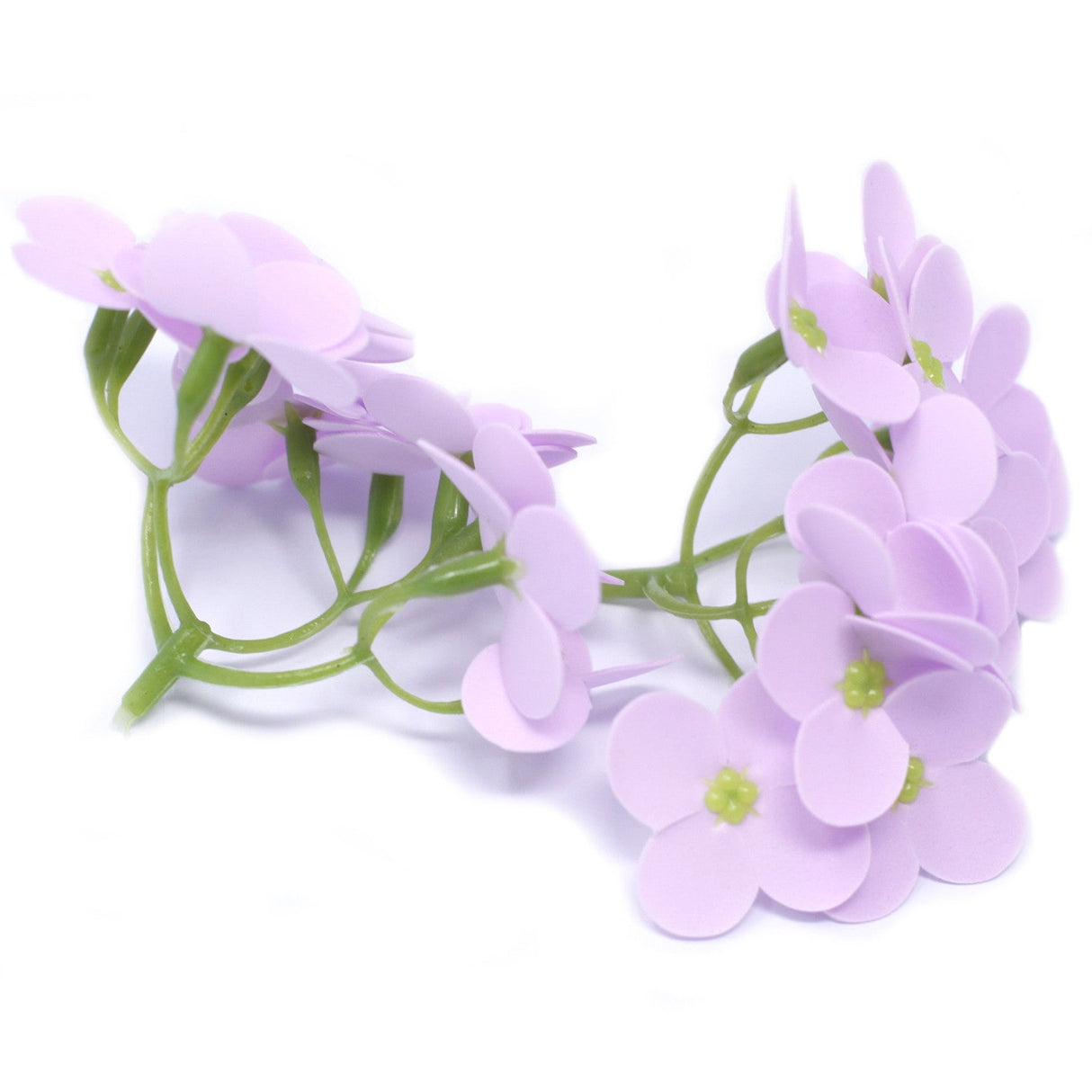 Craft Soap Flowers - Hyacinth Bean - Lavender - SHAMTAM.COM