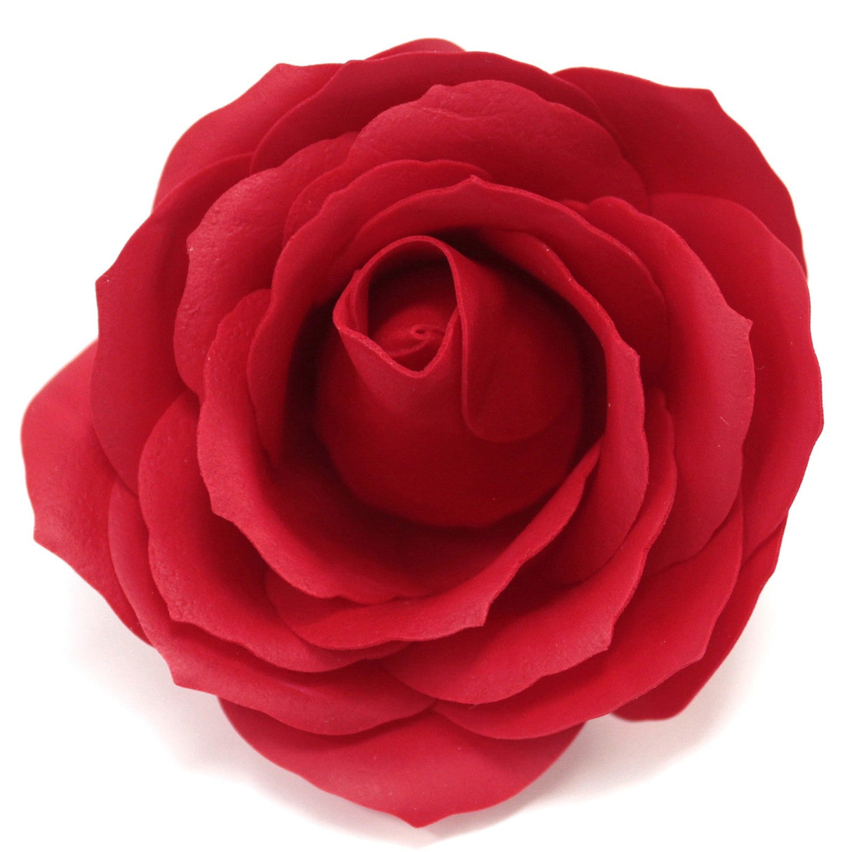 Craft Soap Flowers - Lrg Rose - Red - SHAMTAM.COM