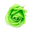 Craft Soap Flowers - Med Rose - Green - SHAMTAM.COM