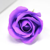 Craft Soap Flowers - Med Rose - Lavender - SHAMTAM.COM